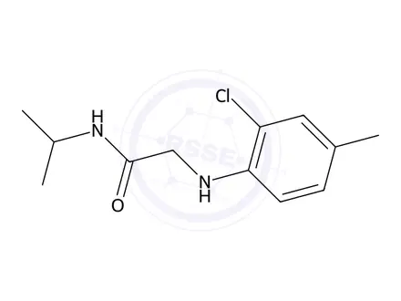 Chemical structure of 2-((2-Chloro-4-methylphenyl)amino)-N-isopropylacetamide