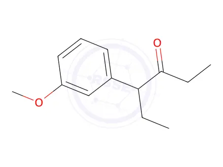 Chemical structure of 4-(3-Methoxyphenyl)-3-hexanone
