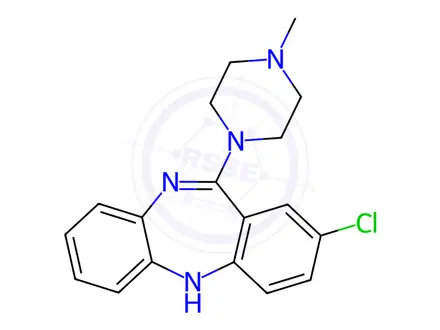 Chemical structure of Clothiapine Impurity 59
