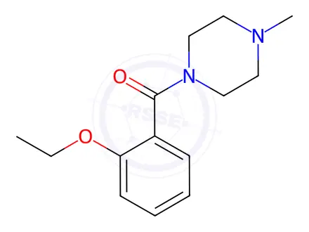 Chemical structure of (2-ethoxyphenyl)(4-methylpiperazin-1-yl)methanone
