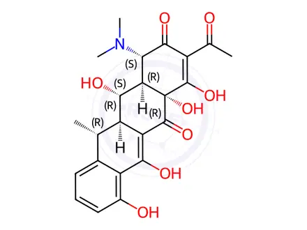Chemical structure of Doxycycline EP Impurity F