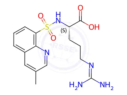 Chemical structure of Argatroban Impurity 292