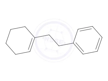 Chemical structure of 2-(1-cyclohexenyl)ethylbenzene