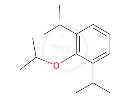 Chemical structure of Propofol Isopropyl Ether