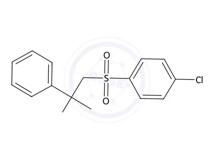 Chemical structure of 1-(4-Chlorobenzenesulfonyl)-2-phenylpropan-2-ol