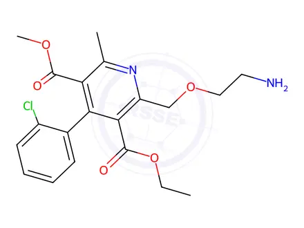 Chemical structure of Amlodipine Related Substance A (Amlodipine Impurity D)
