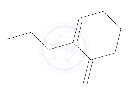 Chemical structure of 6-Methylene-1-propylcyclohex-1-ene