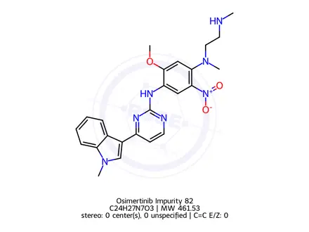 Chemical structure of Osimertinib Impurity 82
