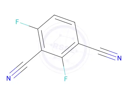 Chemical structure of 2,4-Difluorobenzene-1,3-Dicarbonitrile