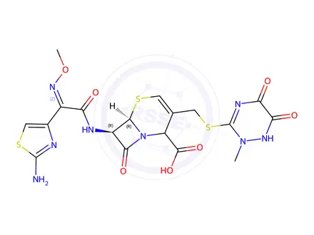 Chemical structure of Ceftriaxone Impurity 44