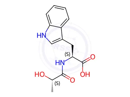 Chemical structure of Tryptophan Impurity 136