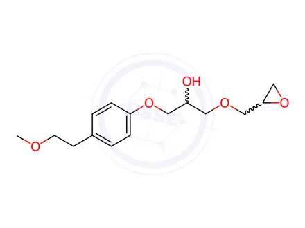 Chemical structure of Metoprolol Impurity 26
