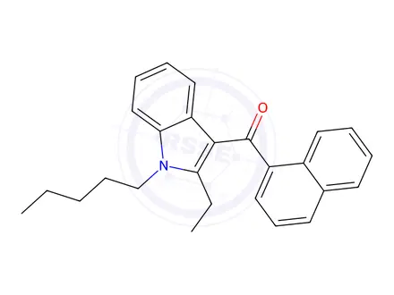 Chemical structure of JWH-116