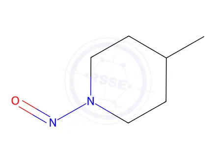 Chemical structure of 4-Methyl-1-nitrosopiperidine