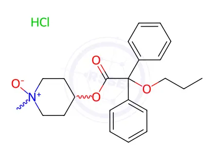 Chemical structure of Propiverine N-Oxide;