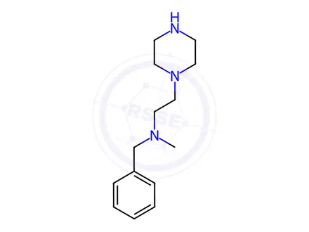 Chemical structure of benzyl(methyl)[2-(piperazin-1-yl)ethyl]amine