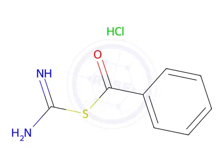 Chemical structure of Benzoyl imidothiocarbamate hydrochloride