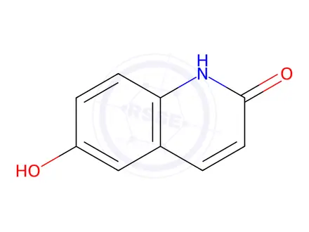 Chemical structure of 2,6-Dihydroxyquinoline