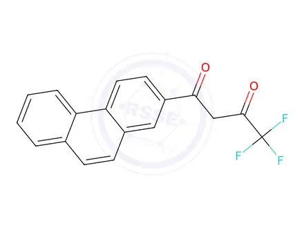 Chemical structure of 4,4,4-TRIFLUORO-1-PHENANTHREN-2-YL-BUTANE-1,3-DIONE