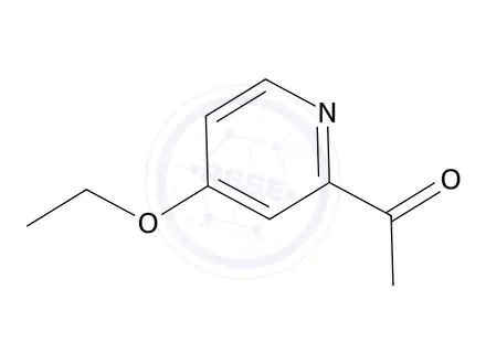 Chemical structure of 1-(4-Ethoxypyridin-2-yl)ethan-1-one