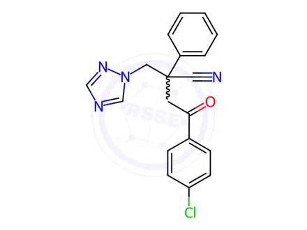 Chemical structure of Fenbuconazole Impurity 5