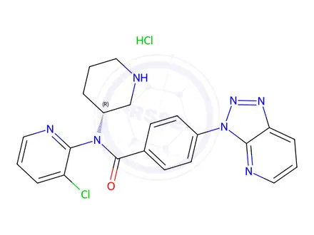 Chemical structure of PF-06446846 Hydrochloride