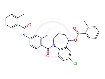 Chemical structure of Tolvaptan Impurity 184