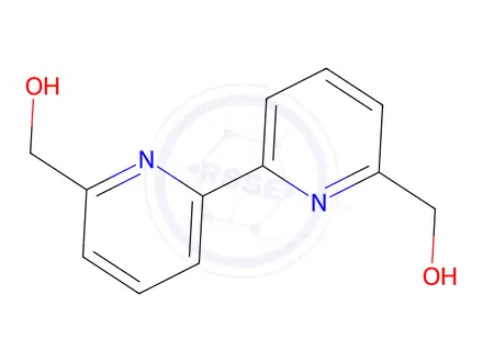 Chemical structure of 6,6’-Bis(hydroxymethyl)-2,2’-bipyridine