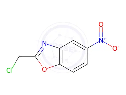 Chemical structure of 2-(Chloromethyl)-5-nitro-1,3-benzoxazole