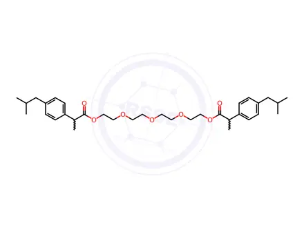 Chemical structure of Ibuprofen Impurity 80