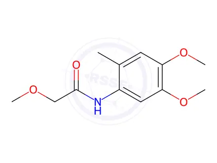 Chemical structure of n-(4,5-Dimethoxy-2-methylphenyl)-2-methoxyacetamide