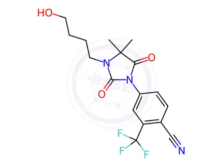 Chemical structure of RU 58841
