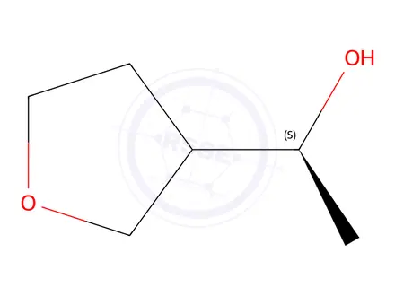 Chemical structure of (1S)-1-(Oxolan-3-yl)ethanol