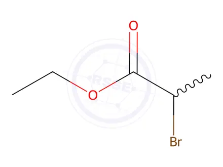 Chemical structure of ethyl 2-bromopropanoate