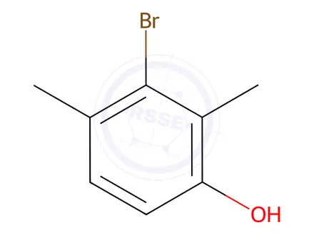 Chemical structure of 3-Bromo-2,4-dimethylphenol