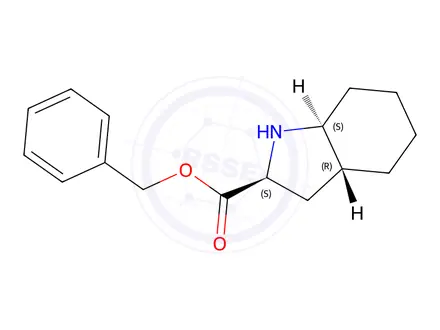 Chemical structure of (2S, 3aR,7aS)-Benzyl octahydro-1H-indole-2-carboxylate