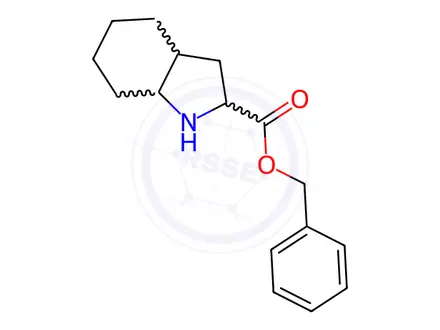 Chemical structure of Benzyl octahydro-1H-indole-2-carboxylate