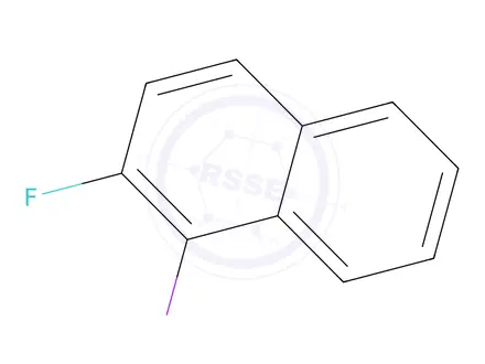 Chemical structure of 2-Fluoro-1-iodonaphthalene