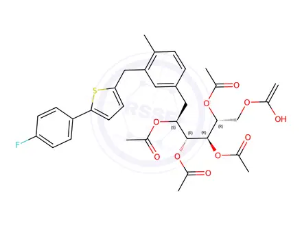 Chemical structure of Canagliflozin Impurity 65