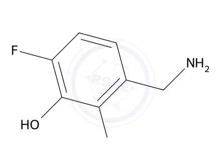 Chemical structure of 3-(Aminomethyl)-2,6-difluorophenol