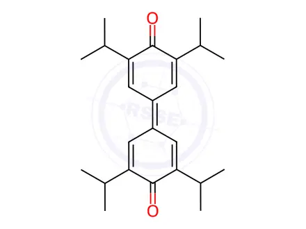 Chemical structure of Propofol Impurity 12