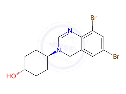 Chemical structure of Ambroxol Cycloimine Impurity