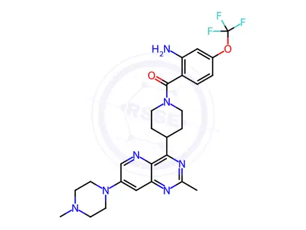 Chemical structure of BAY 885 Impurity 3