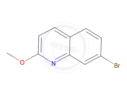 Chemical structure of 7-Bromo-2-methoxyquinoline