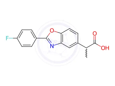 Chemical structure of Flunoxaprofen Impurity 1
