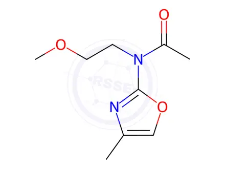 Chemical structure of N-(2-Methoxyethyl)-N-(4-methyloxazol-2-yl)acetamide