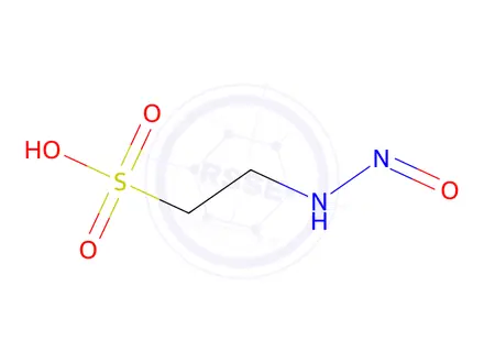 Chemical structure of N-Nitroso taurine