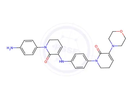 Chemical structure of Apixaban Impurity 72