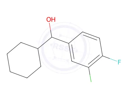 Chemical structure of (3-Chloro-4-fluorophenyl)(cyclohexyl)methanol