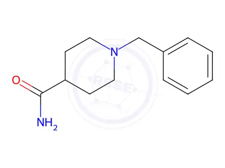 Chemical structure of 1-Benzylpiperidine-4-carboxamide